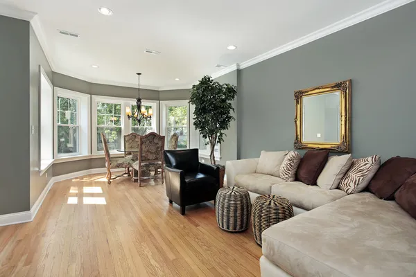 family room with beautiful flooring condo