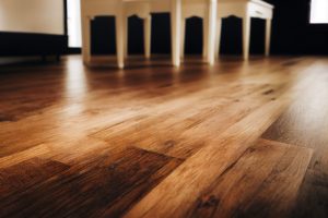 close up on wood floorings