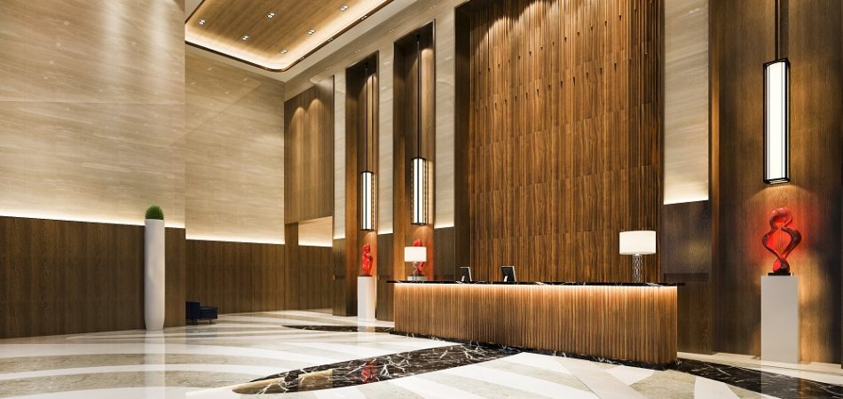 Luxury hotel flooring