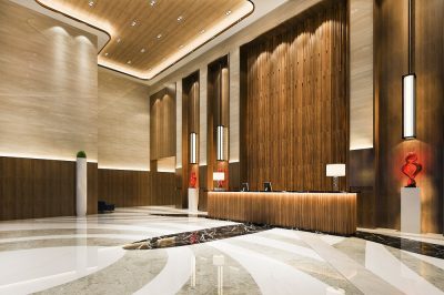 Luxury hotel flooring