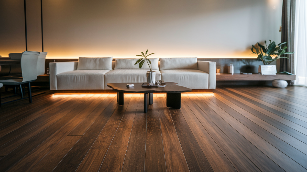 Engineered wood flooring